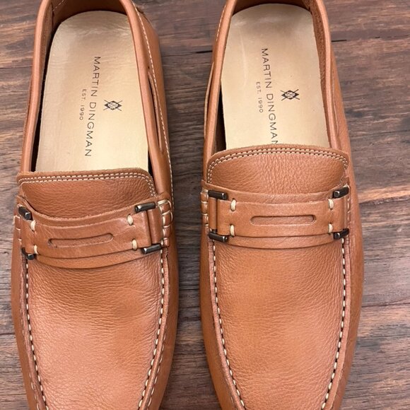 Men\'s Martin Dingman Driving Moc Loafer~ Tan, Size 8.5 main image 8